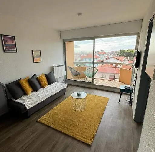 Cap Ocean Appartement T2 cosy avec balcon à 1 min de l'océan