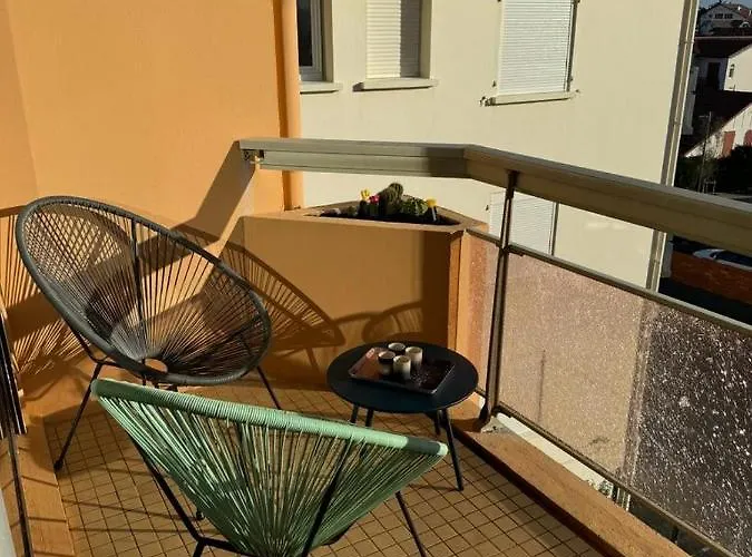 Cap Ocean Appartement T2 cosy avec balcon à 1 min de l'océan